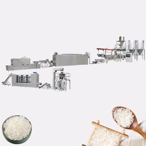 Quality 60kw Artificial Rice Processing Line Double Screw Extruder Multifunctional for sale