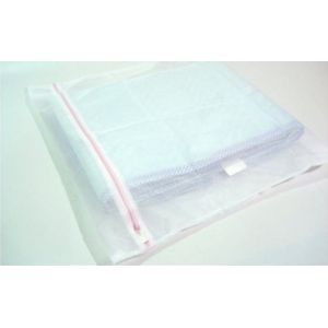 Large Transparent Folding Laundry Mesh Wash Bags with Rustproof Zipper
