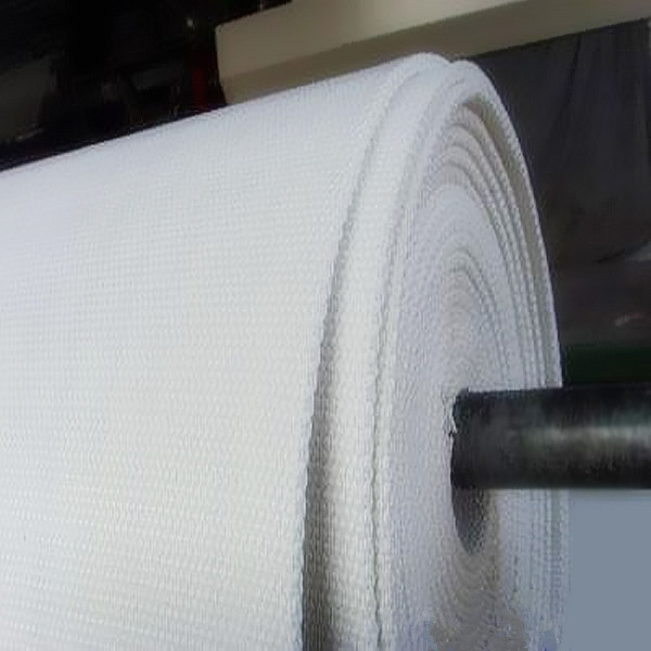 Polyester Canvas Cement Airslide Fabric / Air Slide Belt For Aluminium Factory