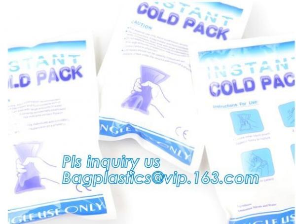 customized PVC soft medical cool gel pack, reusable ice pack customized cool gel eye mask, cool thermal instant ice gel