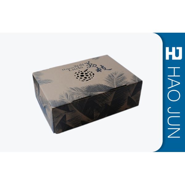 Corrugated Packing Carton Boxes / Square Custom Packaging Boxes