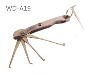 China WD locksmith tool bend-soft folding hook for lockpick on sale