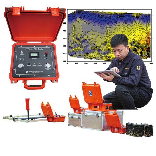 TEM Transient Electromagnetic Geophysical Exploration Instrument For Deep Well Water