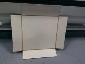 China Grayboard folding carton sample maker digital cutting table on sale