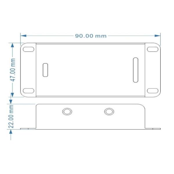 Mini Size 5A*1CH Electronic LED Dimmer Single Channel Constant Voltage Output