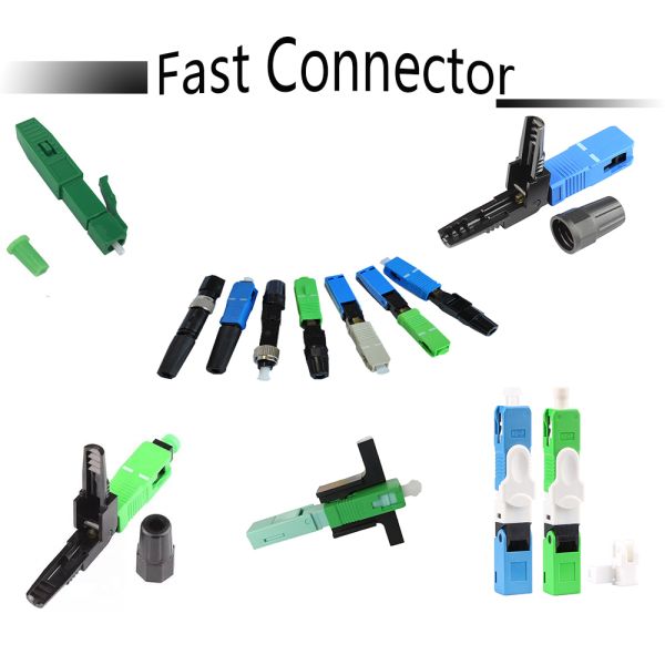 0.3dB Low Insert 2.0mm Fiber Optic Fast Connectors