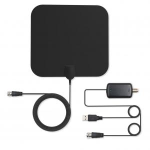 China Indoor UHF VHF HD TV DTV Flat TV Digital Indoor Antenna Input Impendence Ω 75ohm on sale
