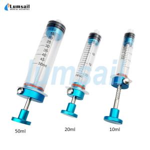 Quality 50ml Fat Harvesting Syringes With Auto Lock Mechanism For Fat Transfer Liposuction for sale