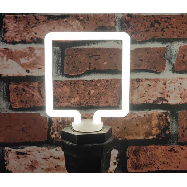 Nice Squre shape LED Dimmable filament Bulbs E27 / E26 Decorative Bulbs