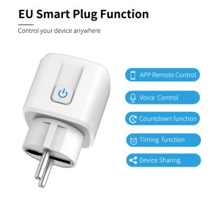 Tuya Wifi Smart Socket Plug With Countdown / Timing Function