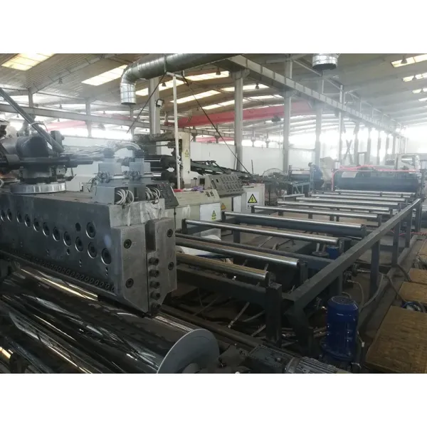HDPE PP Single Layer Sheet And Electrothermal Fusion Tape Production Line