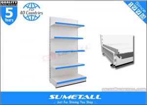 UK Popular Steel Retail Wall Display Shelves With Demountable Base Leg