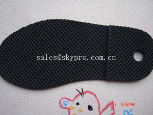 Quality Wear resistant TPR rubber boot sole / shoe outsole sheet , heart pattern for sale