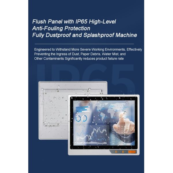 24 Inch LCD Display Advertising Capacitive IR Open Frame Embedded Touchscreen All-in-one PC ﻿