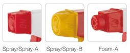 Match Color Trigger Pump Sprayer 28 400 / 28 410 Plastic Pp Material
