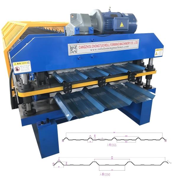 Industrial Double Deck Roll Forming Machine For Enhanced Structural Support And