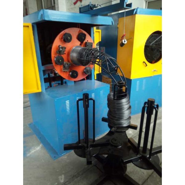 Vertical Type Straight Line Wire Drawing Machine For Low / Medium Carbon Steel