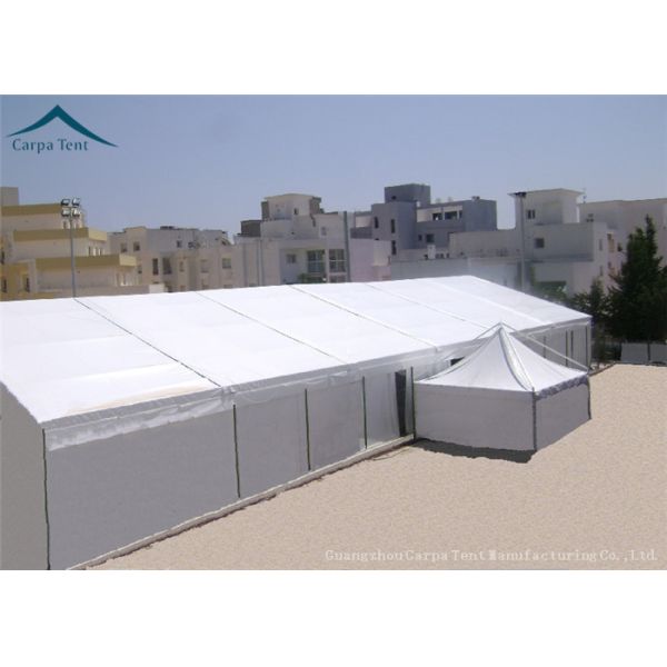 Large Scale Temporary Aluminium Frame Tents With Clear Windows For Function Banquet Export to South Africa