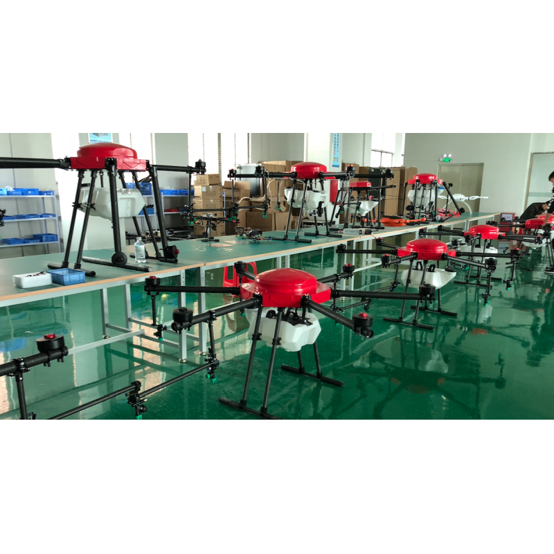 Autonomous Obstacle Avoidanc Agricultural Spraying Drone,Waterproof 5 level Resistance 15L Payload with 6 Smart Nozzles