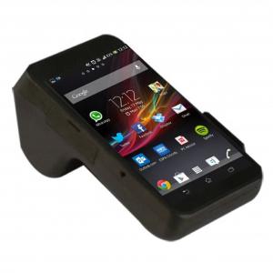 China 2.4G/5G WiFi Handheld Android POS Terminal with Dual SIM Cards and Free Software on sale