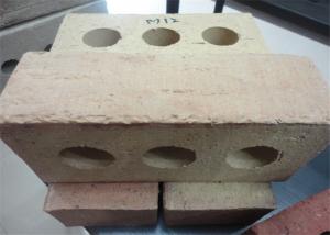 China Cream Yellow Clay Building Bricks For Outside Wall Anti - Freeze on sale