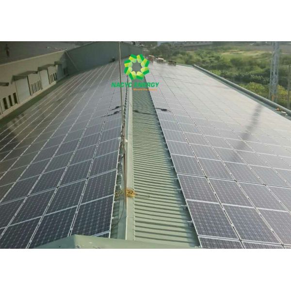 Anodized Aluminum Material Solar Panel Roof Mounting Systems Complete Set Design
