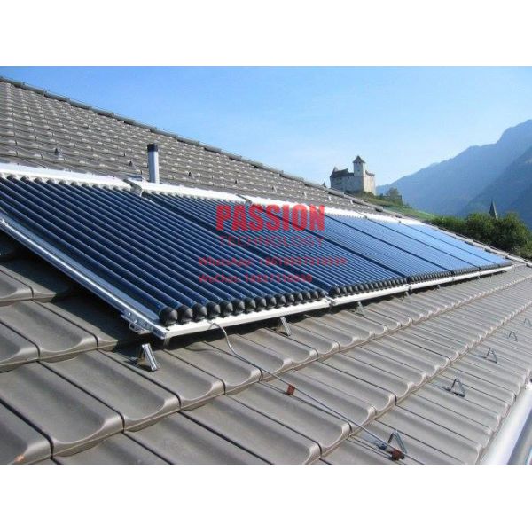 Pressurized Solar Collector Black Frame Solar Thermal Collectors Copper Pipe Collector