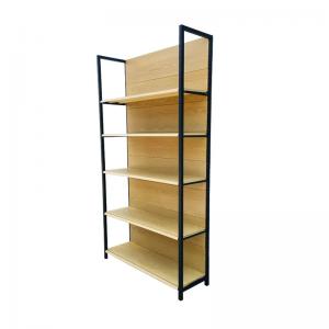China Metal Wood Gondola Shelving Heavy Duty 4 Post Shelves For Retail Store on sale