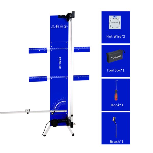 Narrow Type Hot Wire Cutting Machine Three Table Hot Wire Machine