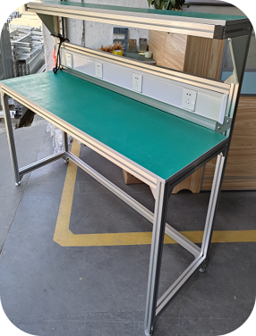 Lean pipe workbench/Assembly line
