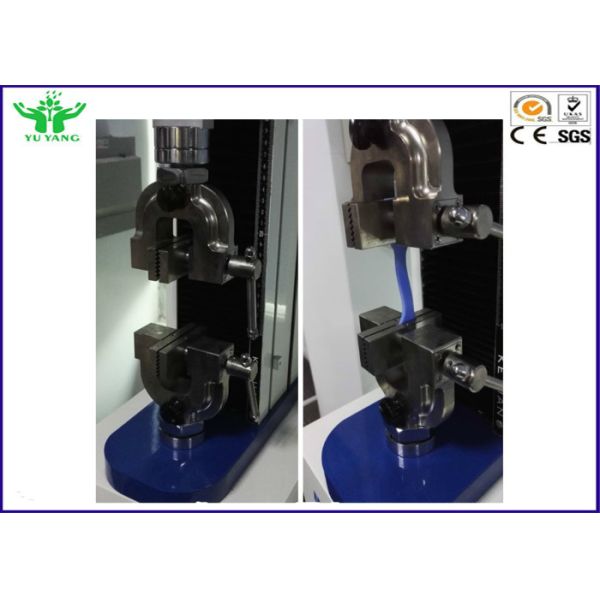 ASTM D903 Desktop Manual Package Tensile Test Equipment 5KN 1PH AC220V 50 / 60Hz