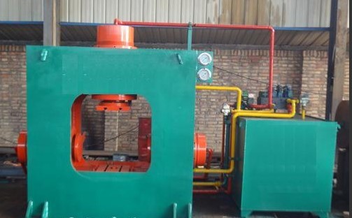 380V Hydraulic Forming Machine For A234 WPB Straight Tee And Reducing Tee