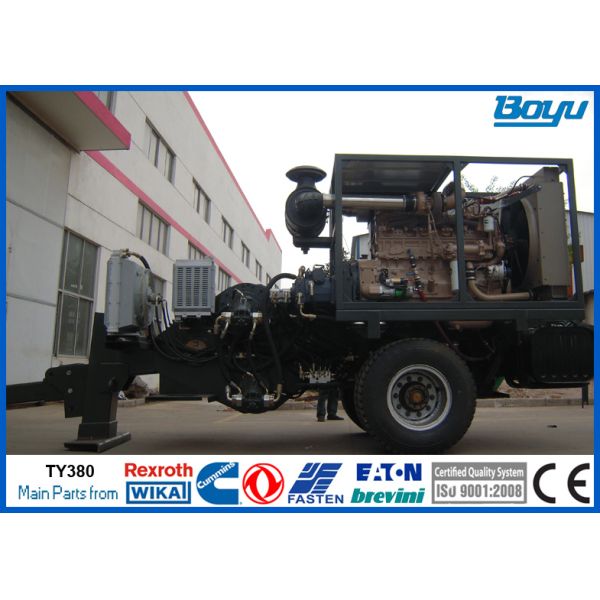 380kN 38Tons Overhead Tension Stringing Equipment Conductor Hydraulic Cable Puller