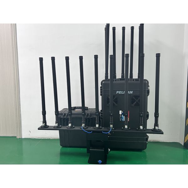 3KM Drone Detection And Jamming Positioning UAV Defense System High Power