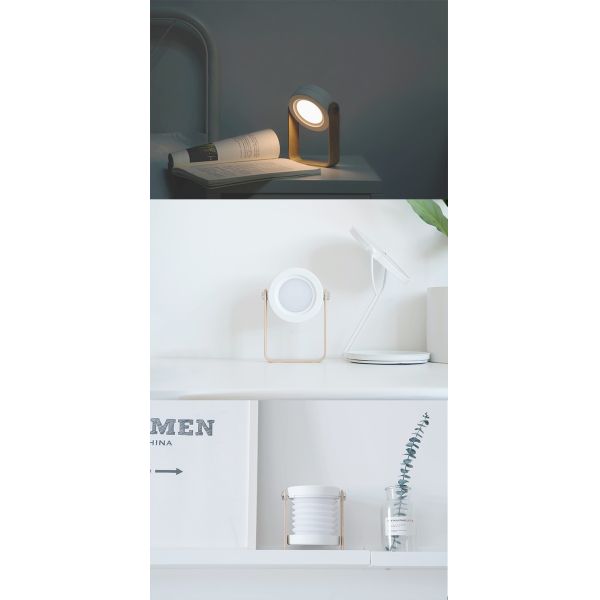 Foldable Lantern Style Table Lamps Indoor Work Light Bedside Lantern