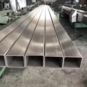 Quality JIS 201 304/304L/310/316L Welded Stainless Pipe/Square Steel Tube For Building for sale