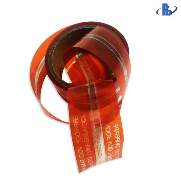 Anti Tamper Seal Tape , Partial Transfer Packaging Security Tape