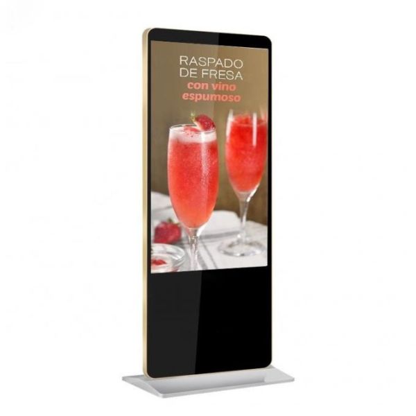 Interactive IR Panel Touch Screen Digital Poster 49 inch Kiosk