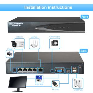 Indoor CMOS Double Light Source Bullet Camera with Night Vision and Memory Card