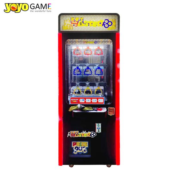 Golden Skill Crane Key Master Game Machine with Bill Acceptor Mini 9 Hole Shoes Vending