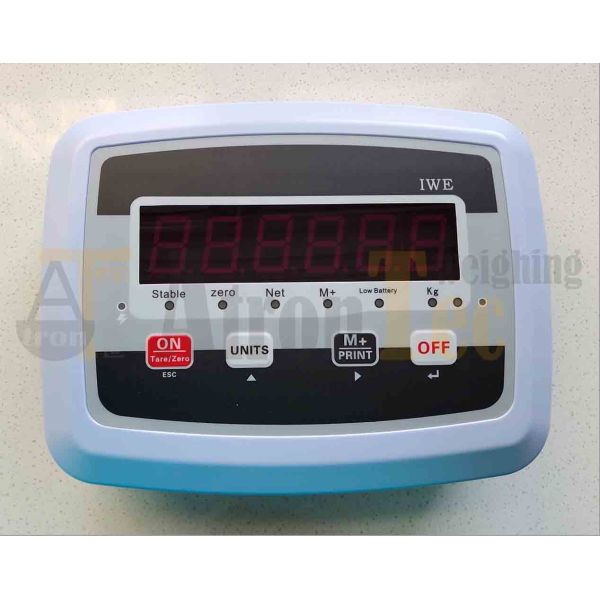 LED Display Plastic Weighing Indicator, Electronic Platform Scale Indicator