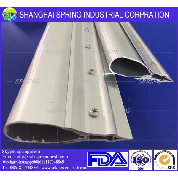H type squeegee screen printing aluminum holder/screen printing squeegee aluminum handle
