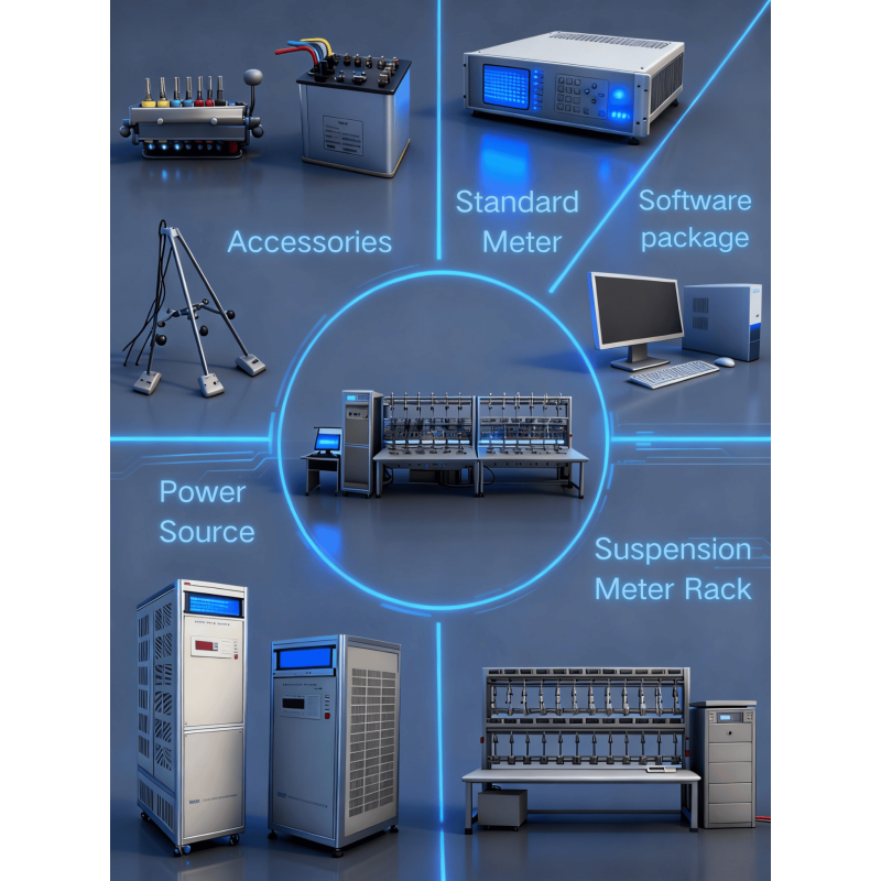 High Accuracy Meter Test Equipment for Power Utilities & Calibration Labs