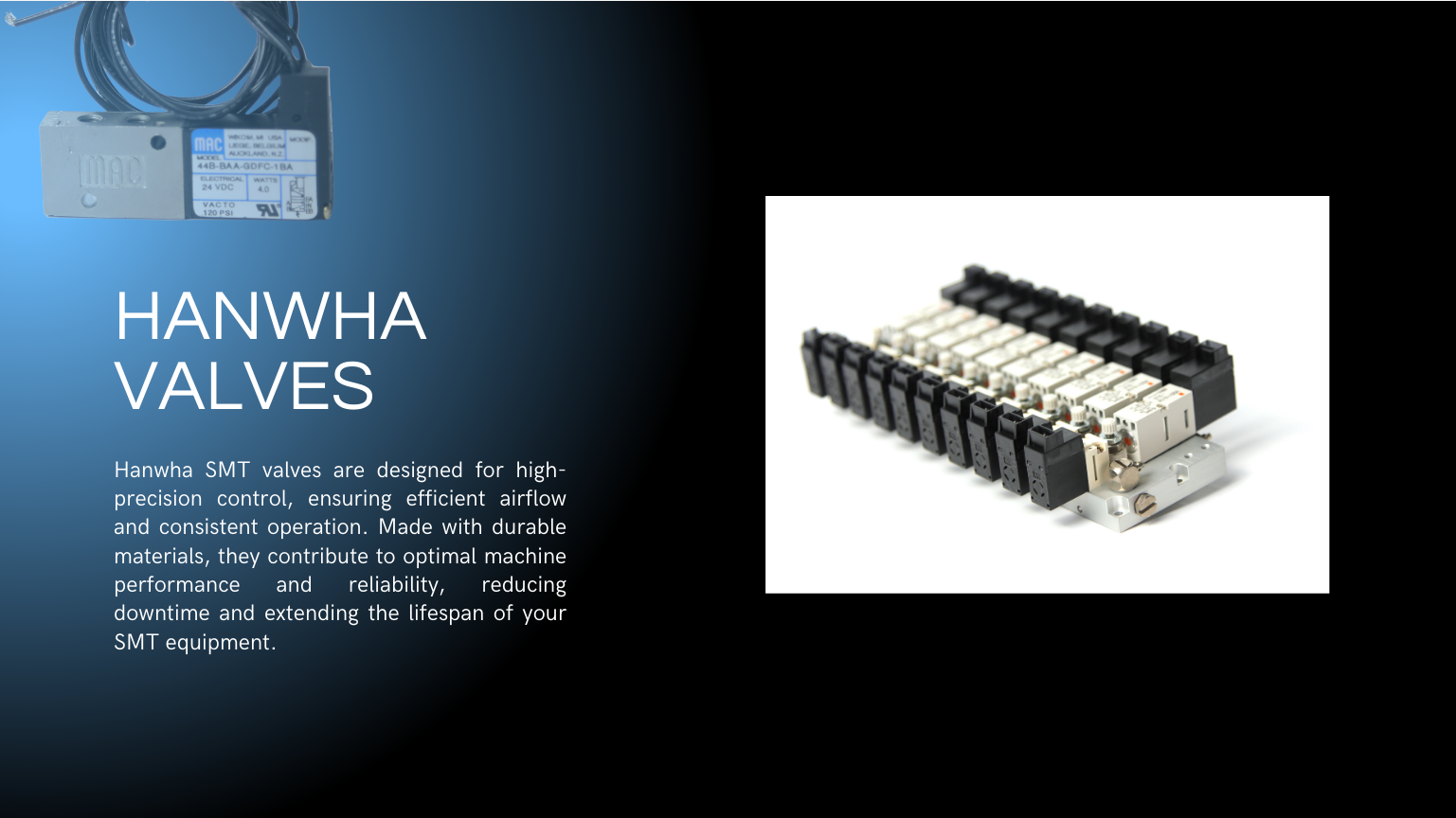 HANWHA SM411 PLUS MIRROR, BEAM SPLITTER EP12-000029B HANWHA SMT