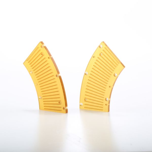 PBI PC PCTFE Precision Machined Components , Machined Plastic Parts 5 Aixs Machining Service