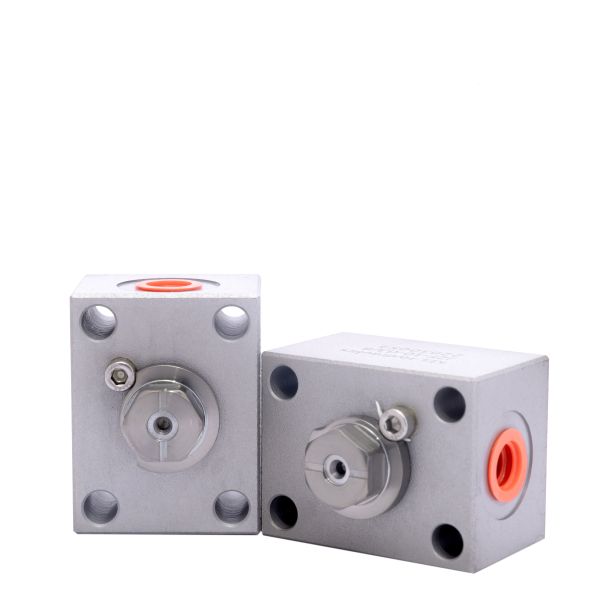 High Pressure Hydraulic Ball Valve 2 Way 2 Position Straight Type for Oil Medium