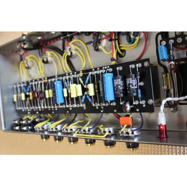 Plexi1959 Grand Style Plexi Tone Hand Wired Tube Guitar Amp Chassis Ruby Tubes 50W Musical Instruments Imported Parts