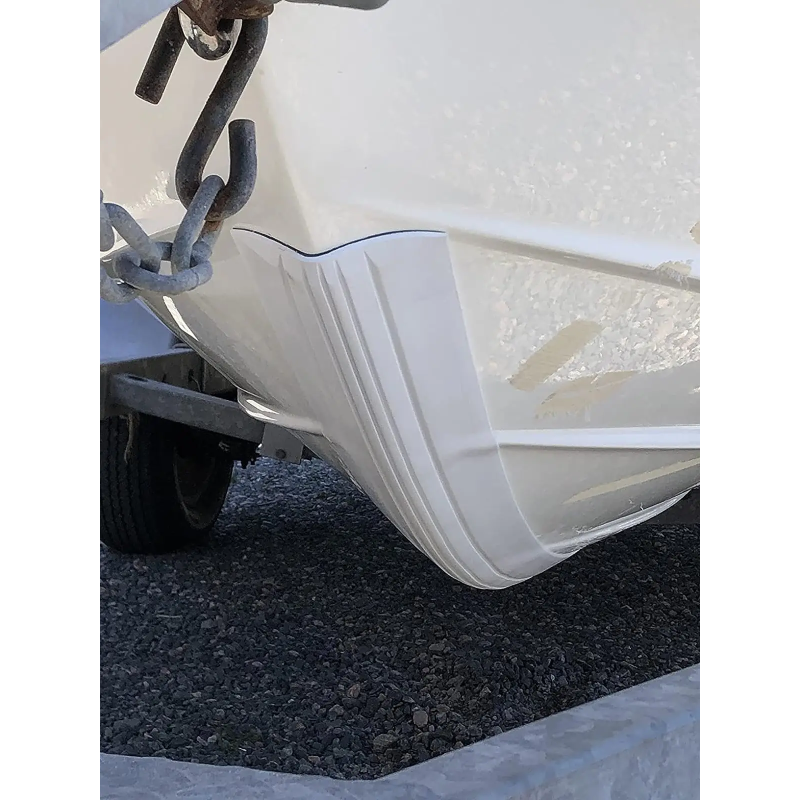 Keel guard for boat bottom
