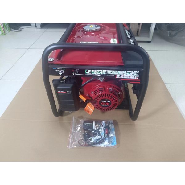3kw Max Power 7hp Single Phase Gasoline Generator with Wheels Portable Generator