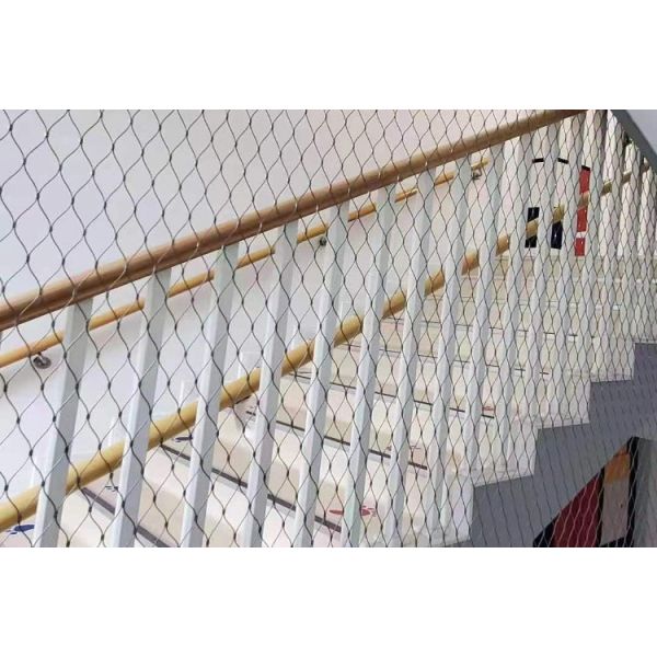 15*15mm Stainless Steel Aviary Rope Netting 7*19 Aviary Fencing Mesh